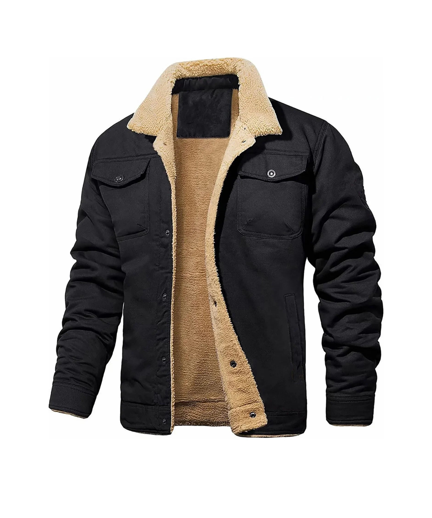 Blouson Aviateur Militaire - Noir / S