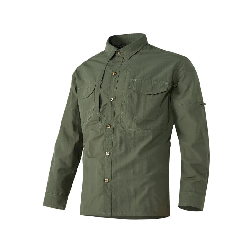 Chemise Militaire Homme - Vert / M