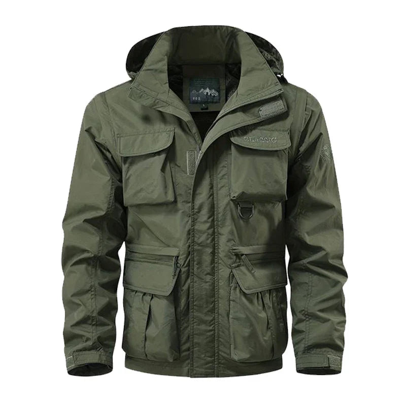Manteau Vert Militaire Homme - Vert / M