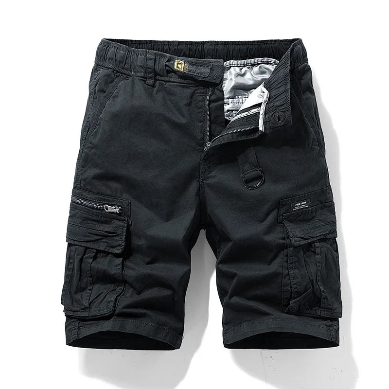 Short Militaire Noir - Noir / 34