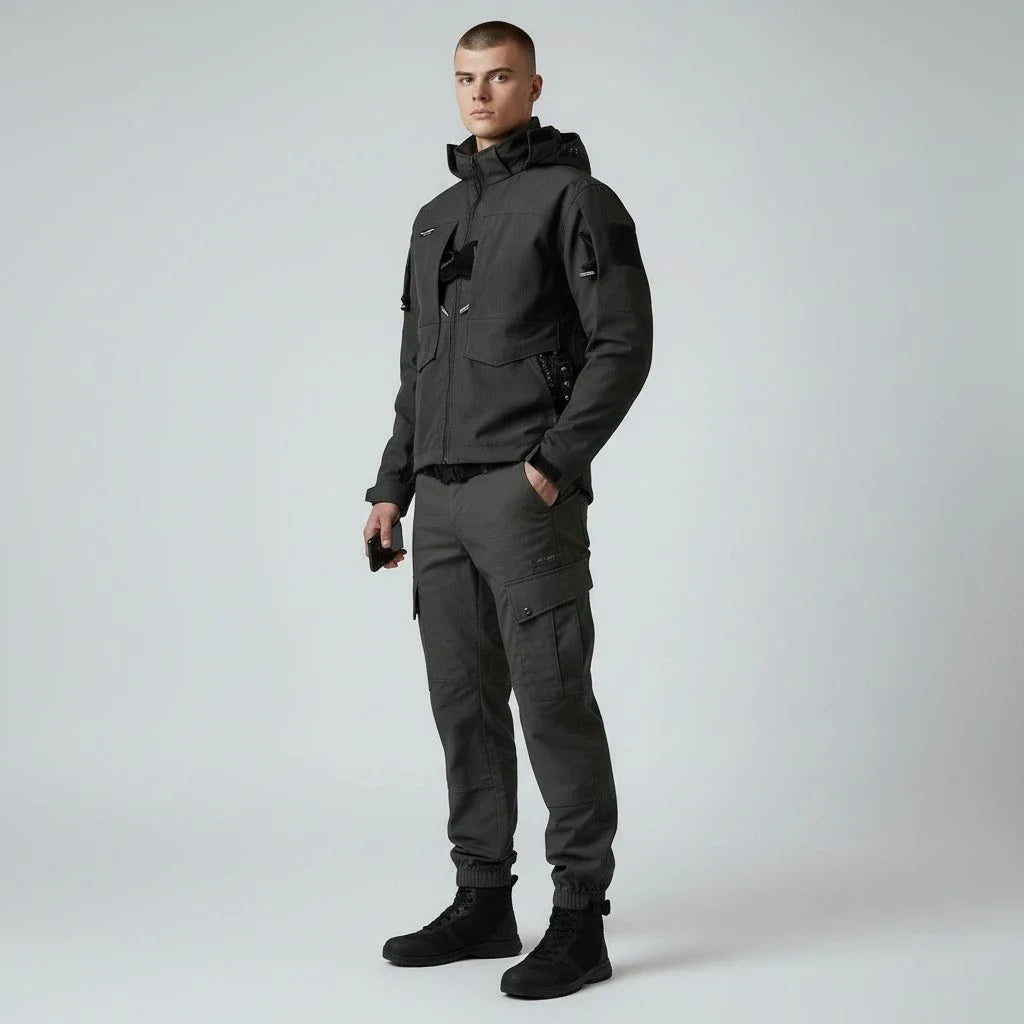 Treillis Militaire Noir