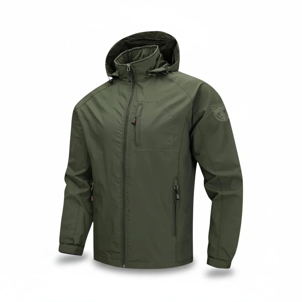 Veste Militaire Imperméable - Vert / M