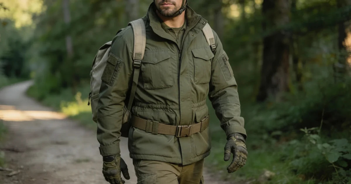 Comment porter la veste militaire ?
