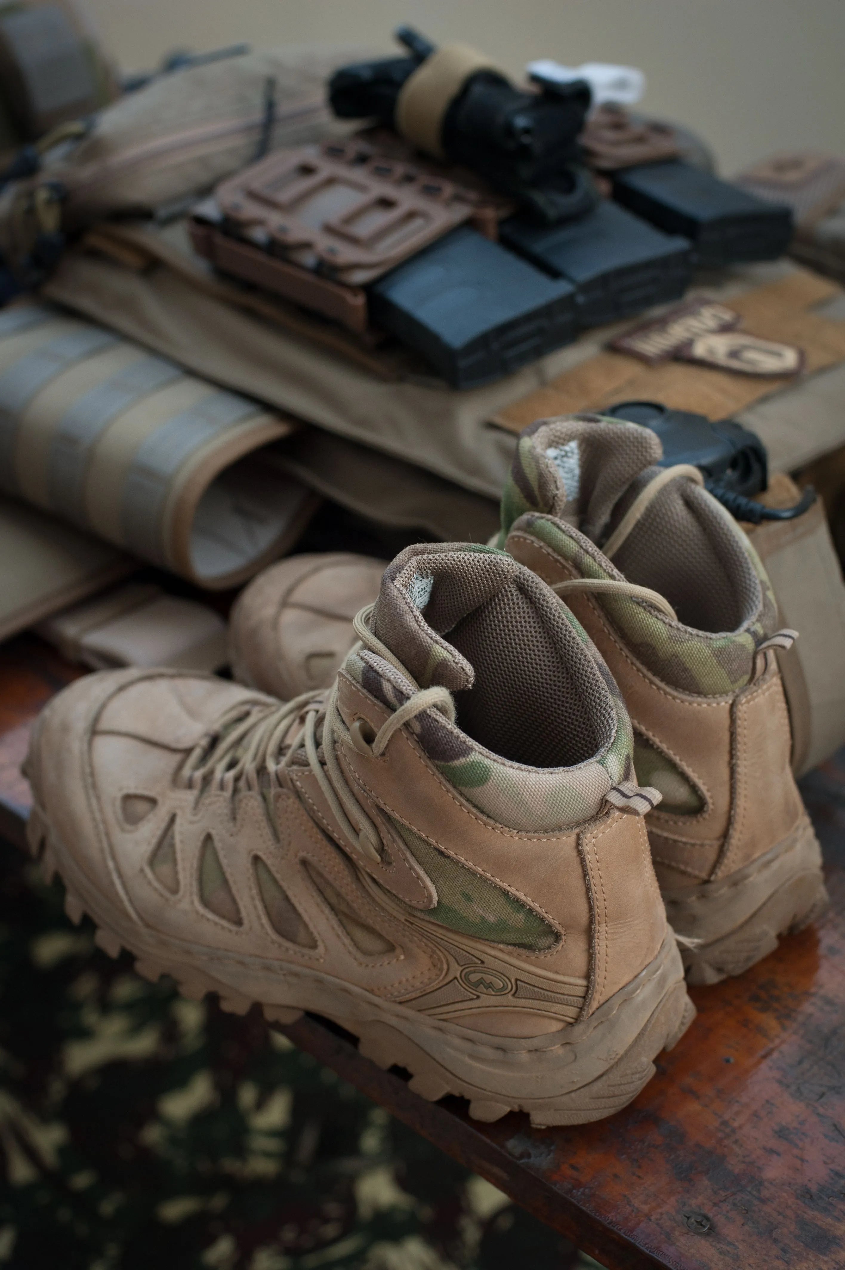 Botte militaire
