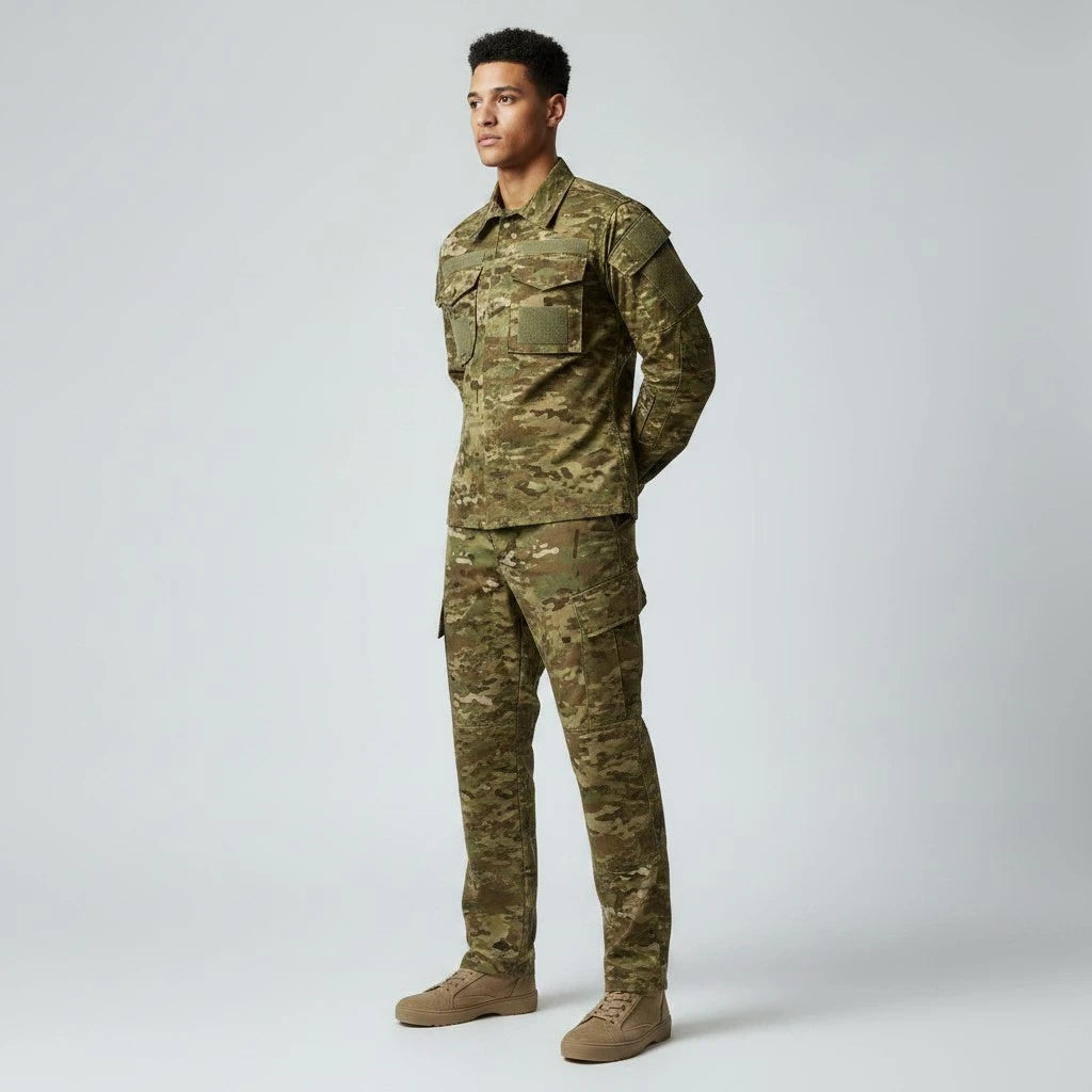 Combinaison Treillis Militaire une Pièce