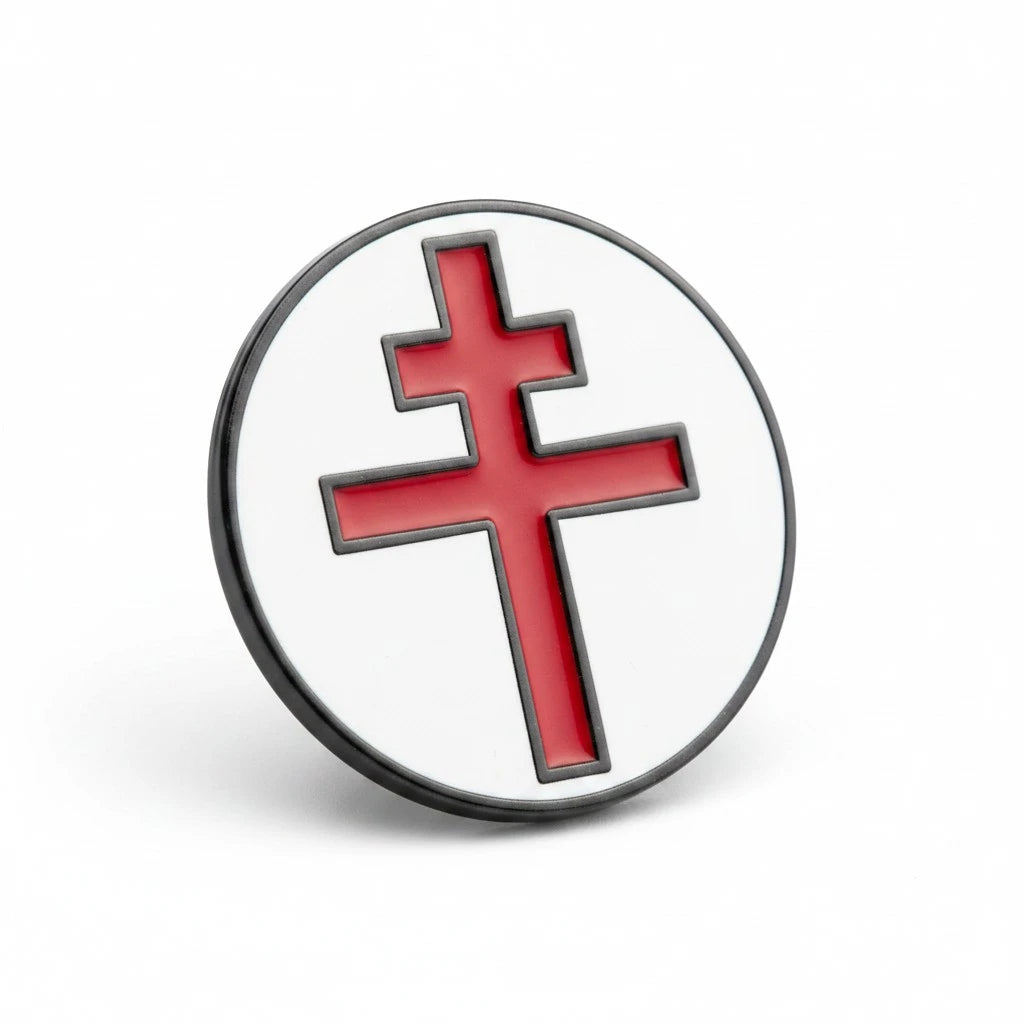 Insigne Militaire Croix de Lorraine - Métal
