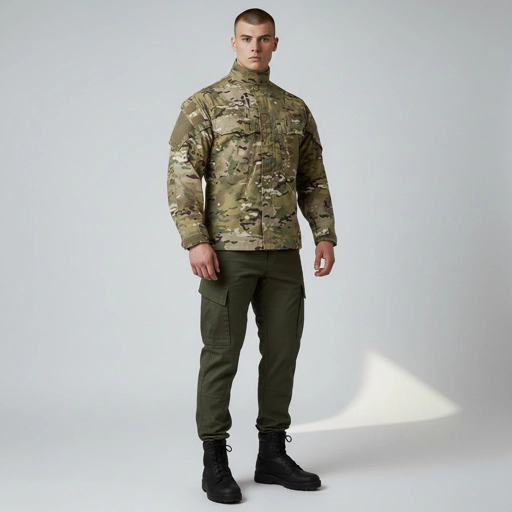 manteau coupe militaire 