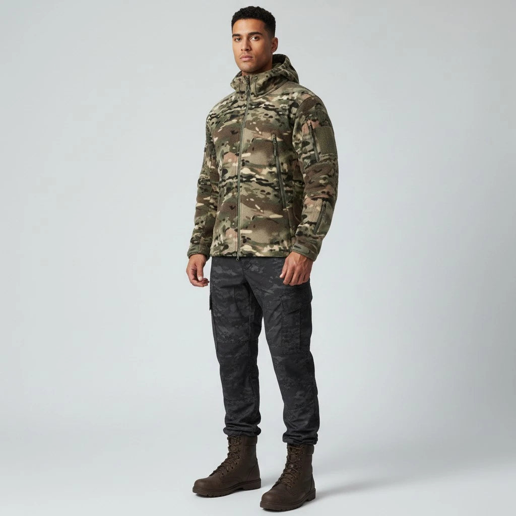 pull polaire militaire