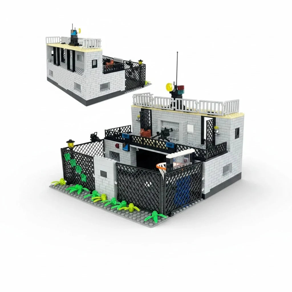 Base Militaire Jouet - Poste de garde fortifié