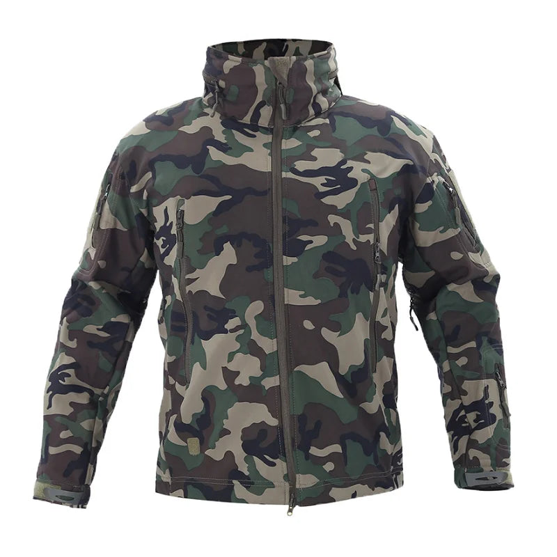 Blouson Camouflage Militaire Homme - Vert capo / S
