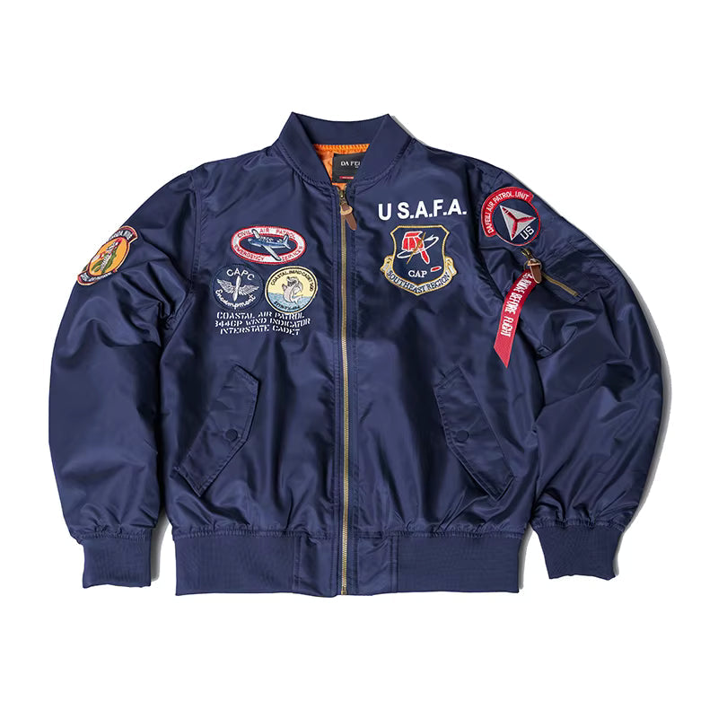 Blouson Militaire Américain - Bleu nuit / S