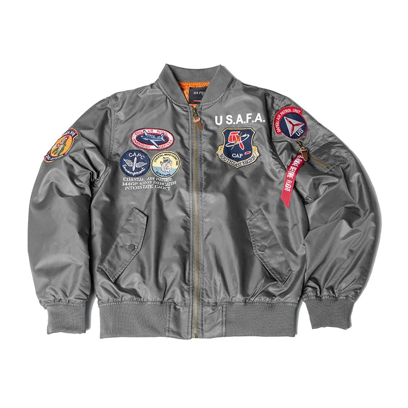 Blouson Militaire Américain - Gris / S