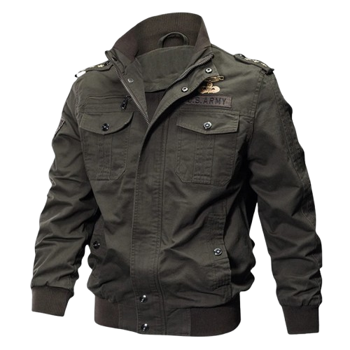Blouson Militaire Homme - Vert / M