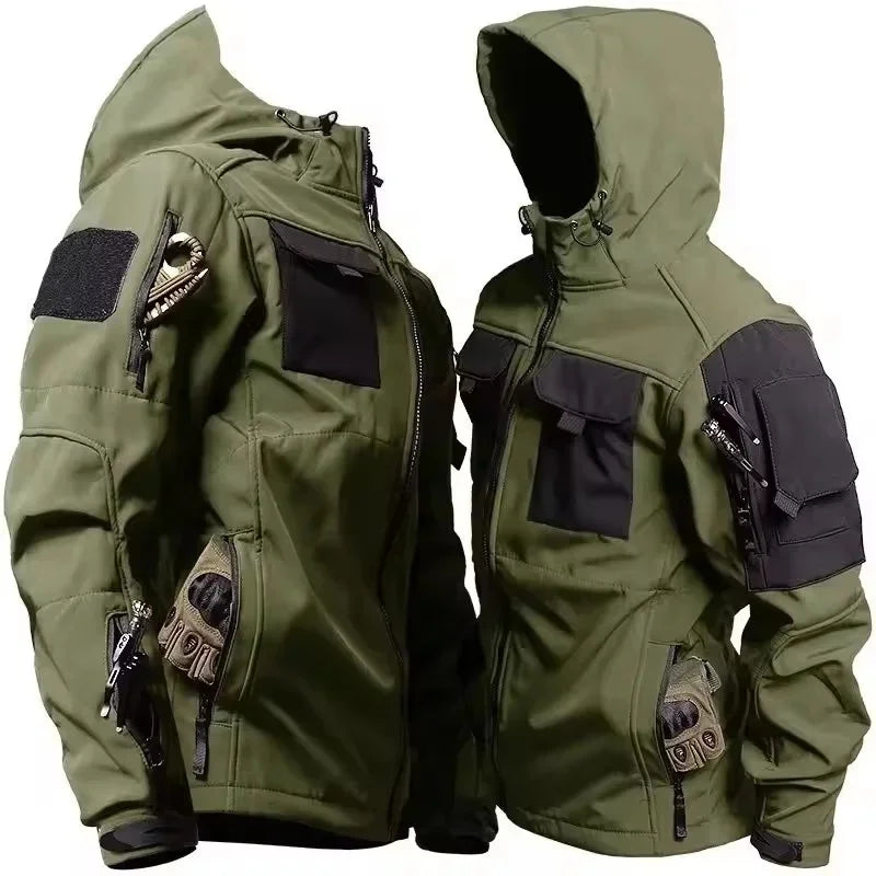 Blouson Tactique Homme - Vert / M