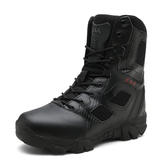 Botte Militaire Haute - Noir / 39