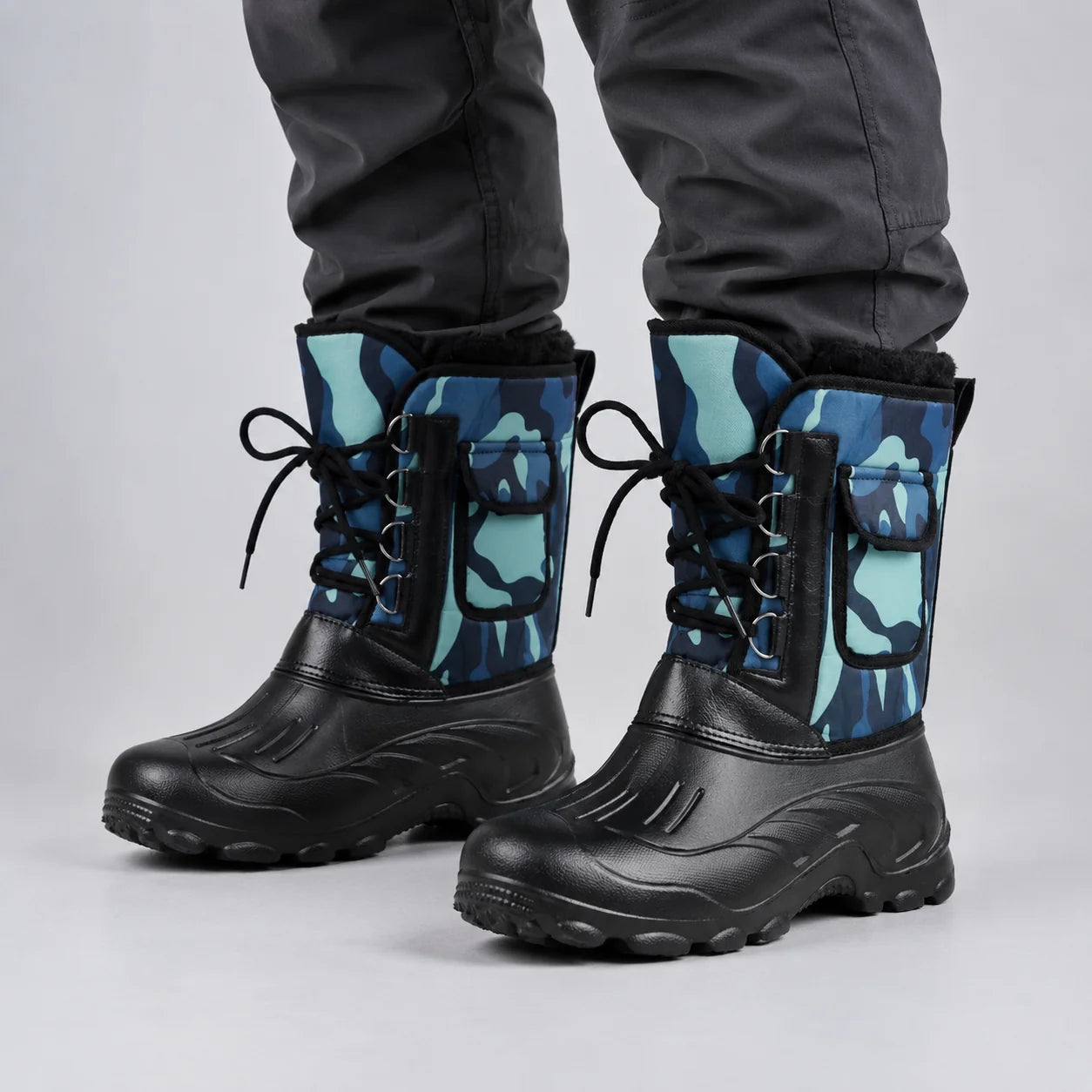 Bottes Grand Froid Militaires - Bleu / 40