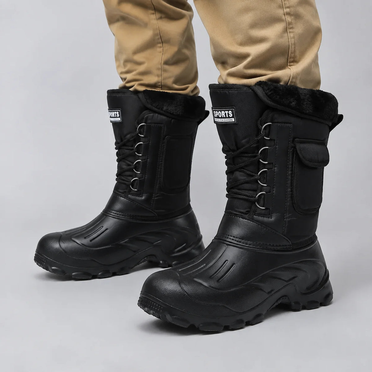 Bottes Grand Froid Militaires - Noir / 40