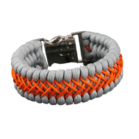 Bracelet de Survie Militaire - Gris / 21cm