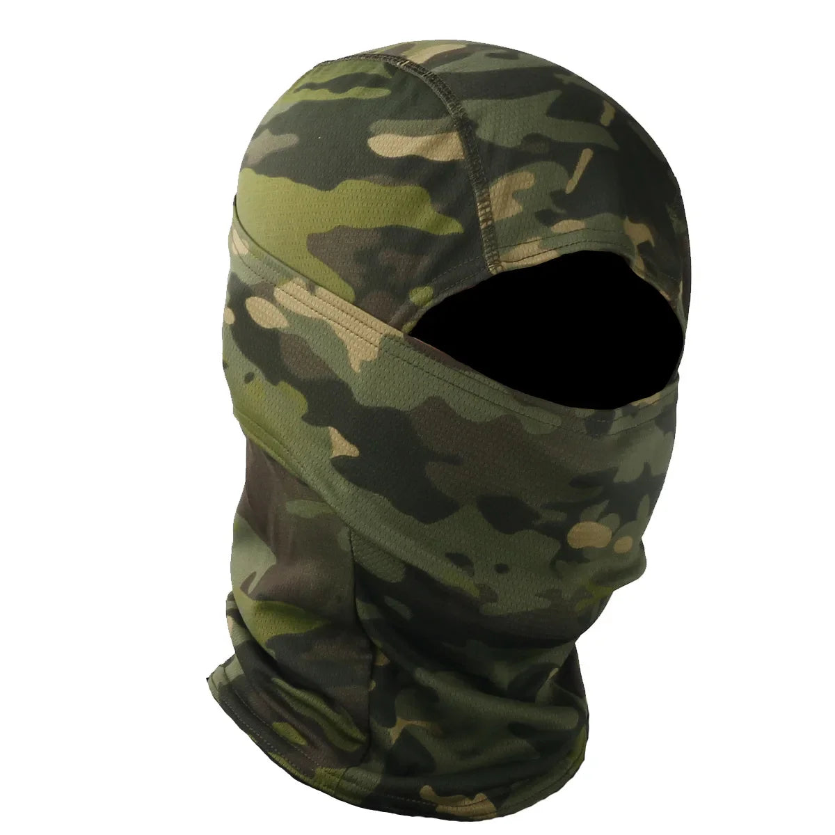 Cagoule Camouflage Militaire - Vert camouflage
