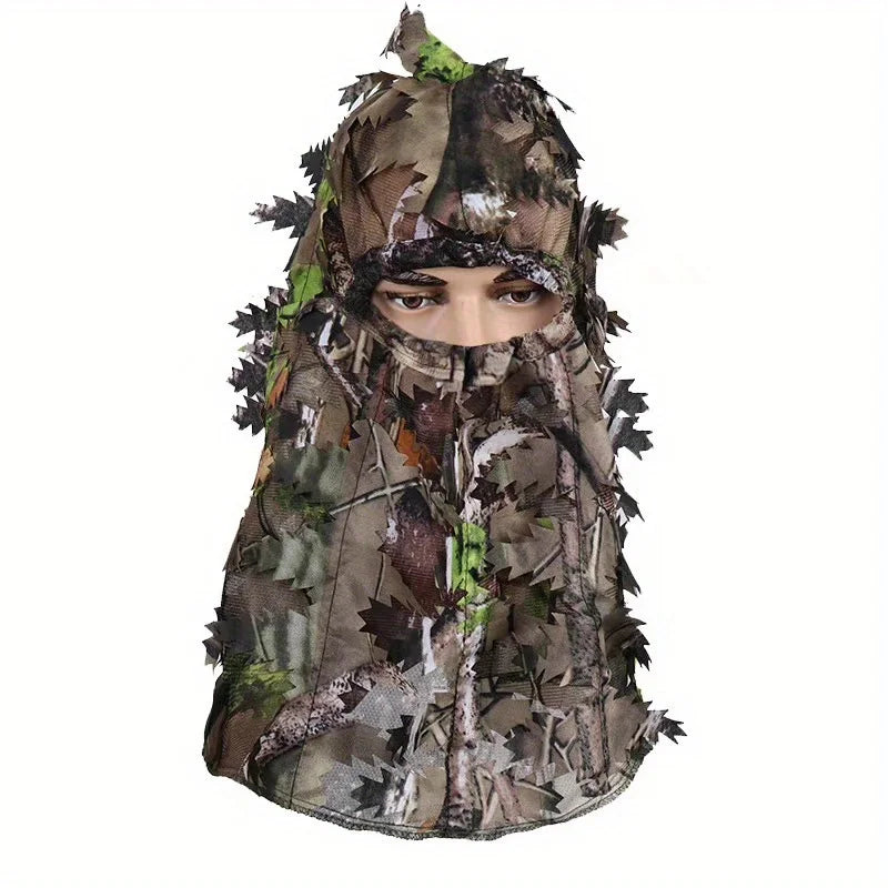 Cagoule filet camouflage - Gris