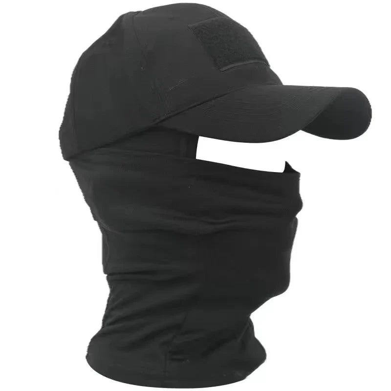 Cagoule Militaire 1 Trou - Noir