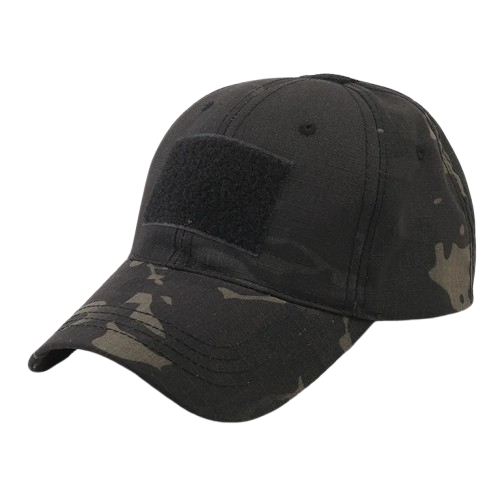 Casquette Camouflage Militaire - Noir capo / 55-62CM