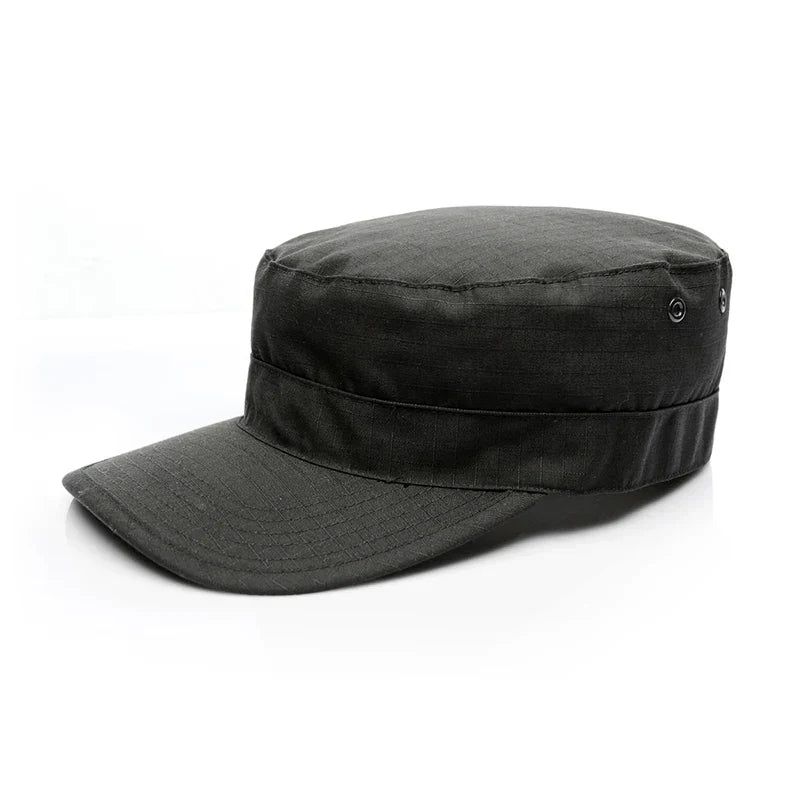 Casquette Coupe Militaire - Noir / 60 cm