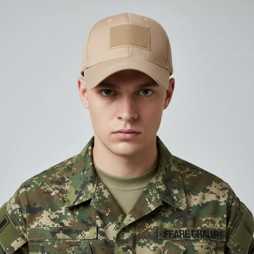Casquette Kaki Militaire - Kaki / 55-62CM