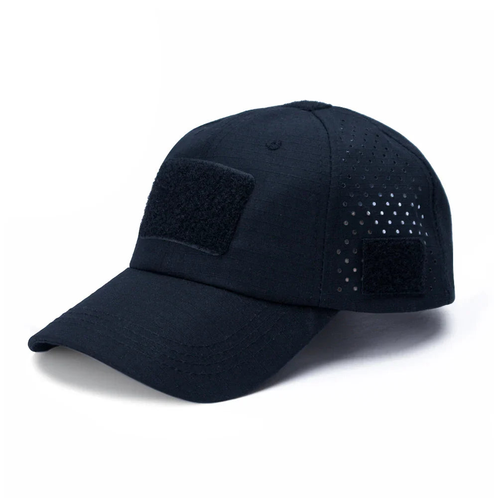 Casquette Militaire Homme - Bleu foncé