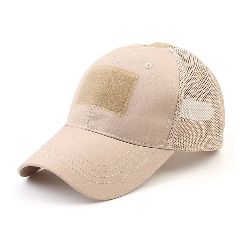 Casquette Militaire Homme Été - Beige