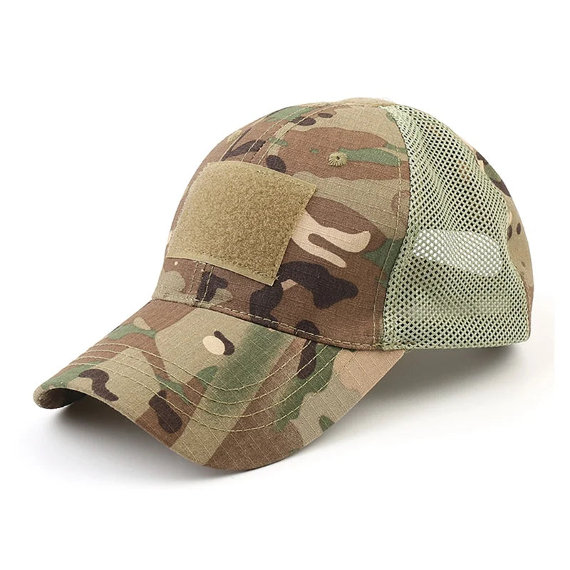 Casquette Militaire Homme Été - Camouflage