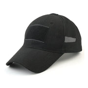 Casquette Militaire Homme Été - Noir