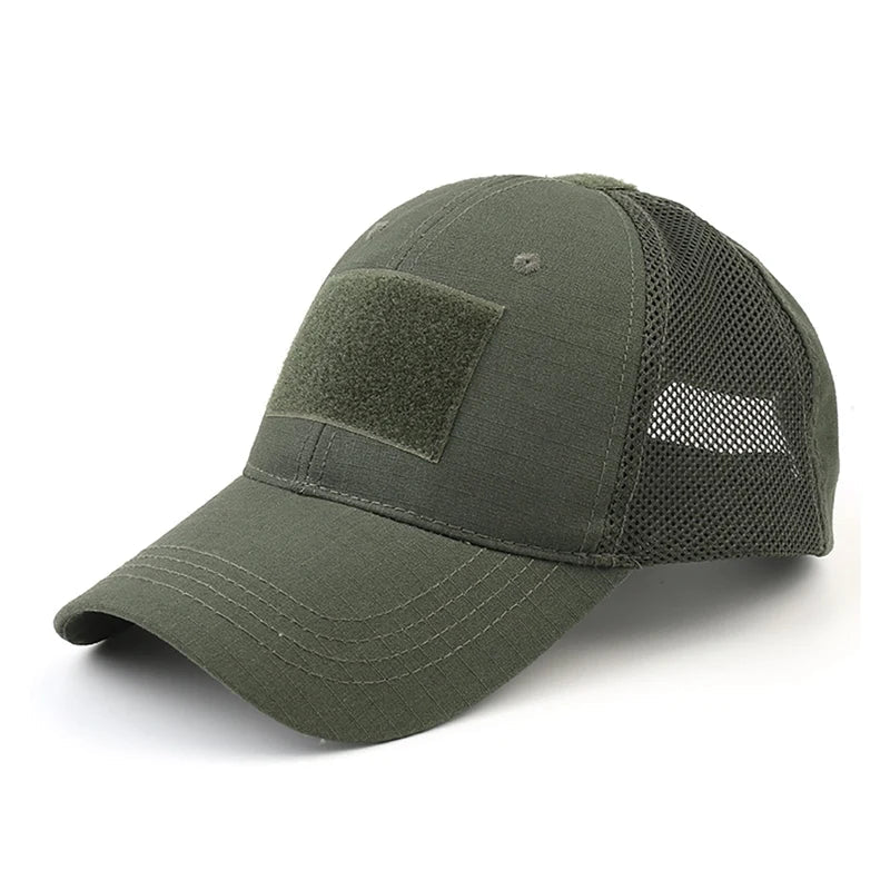 Casquette Militaire Homme Été - Vert