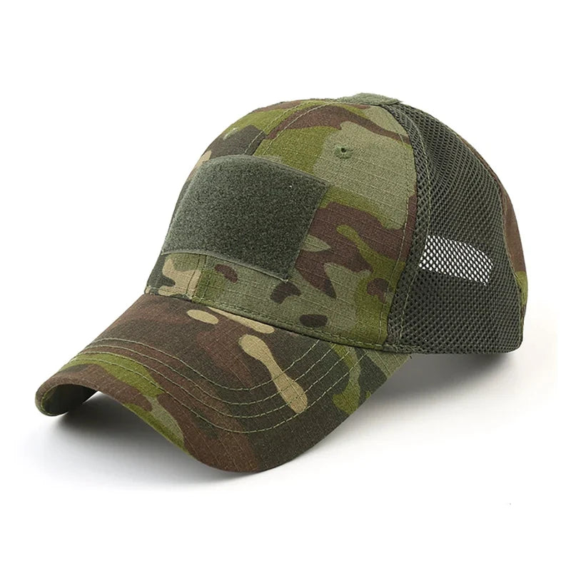 Casquette Militaire Homme Été - Vert capo
