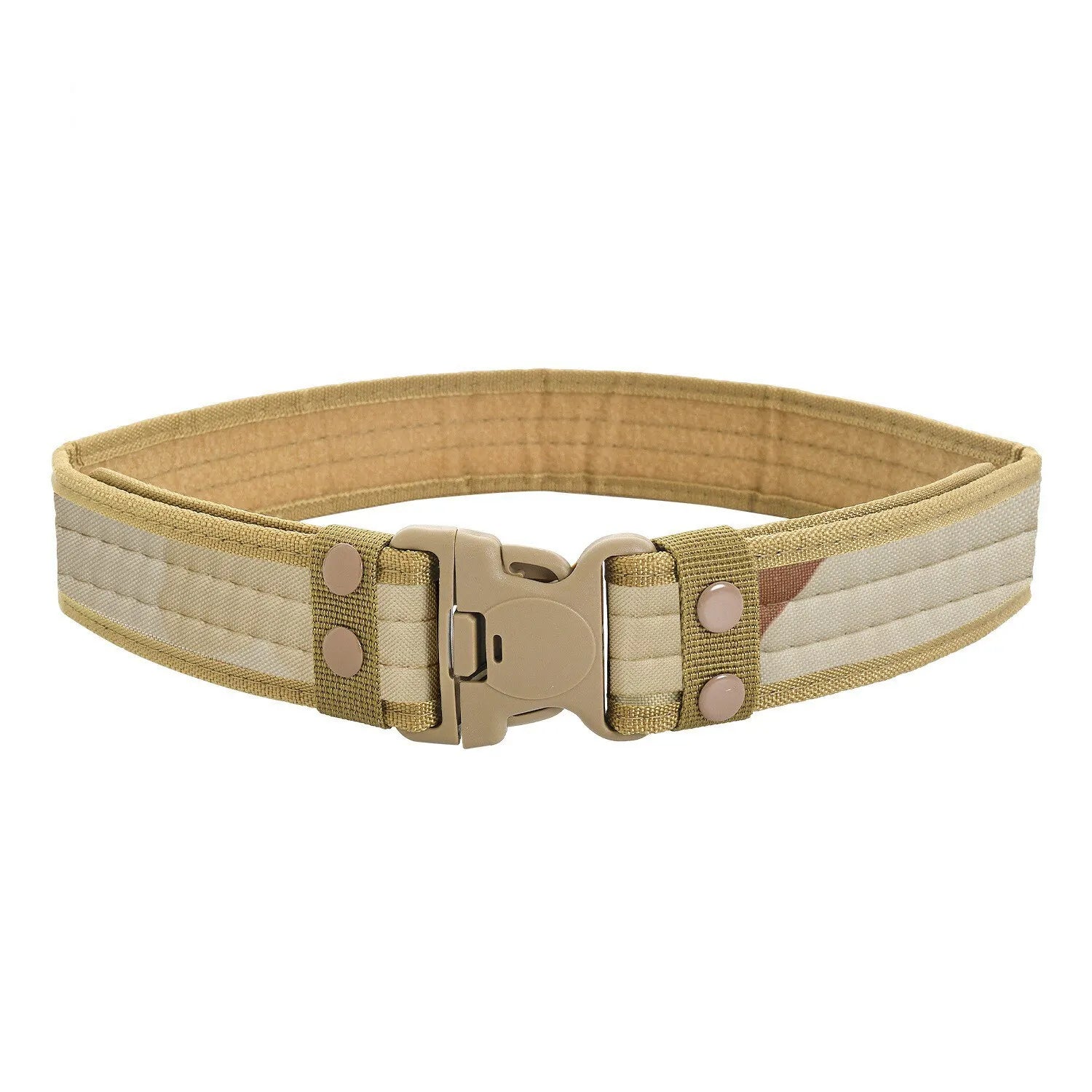 Ceinture Tactique Militaire - Kaki / 130cm