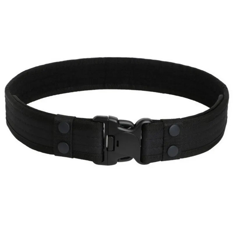 Ceinture Tactique Militaire - Noir / 130cm