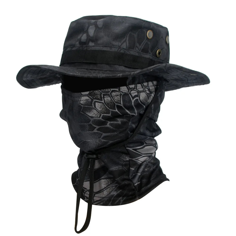 Chapeau tactique - Noir serpent