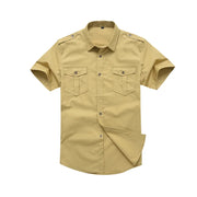 Chemise Kaki Militaire Homme - kaki / M