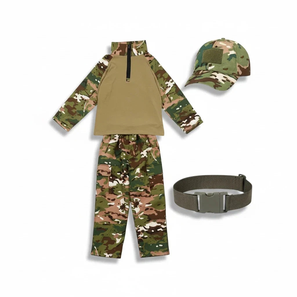 Déguisement Carnaval Militaire - Camouflage / 110