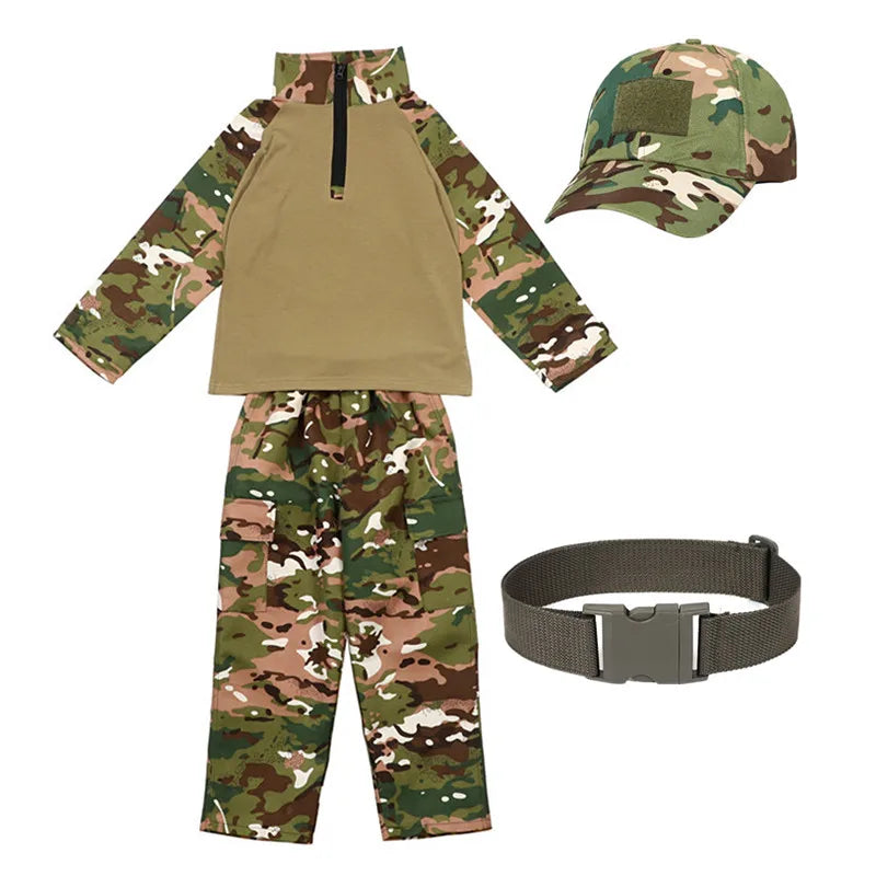 Déguisement Carnaval Militaire - Camouflage / 110