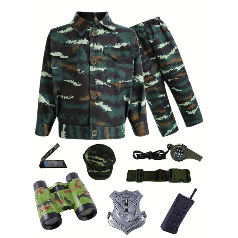 Déguisement Garçon Militaire - Noir capo 2 / 2-3 ans