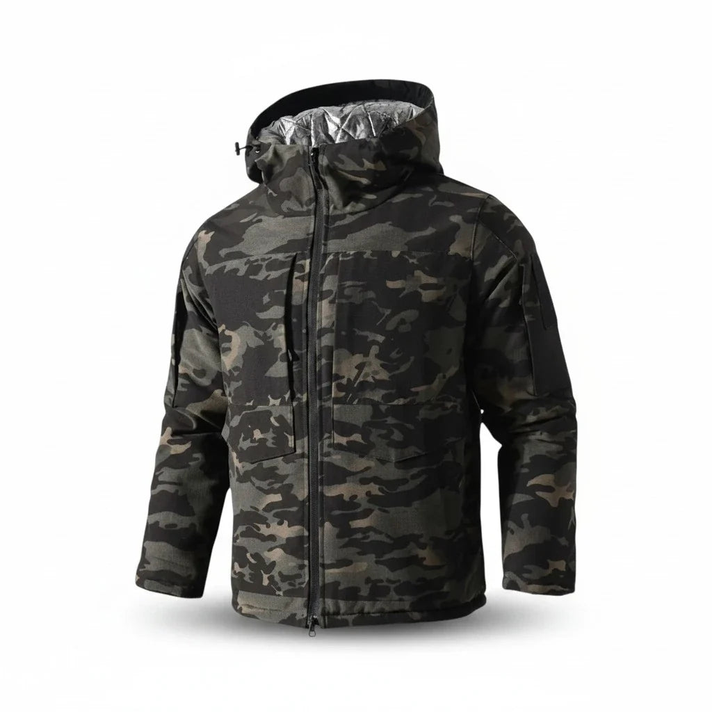 Doudoune Camouflage Noir - Noir capo / L
