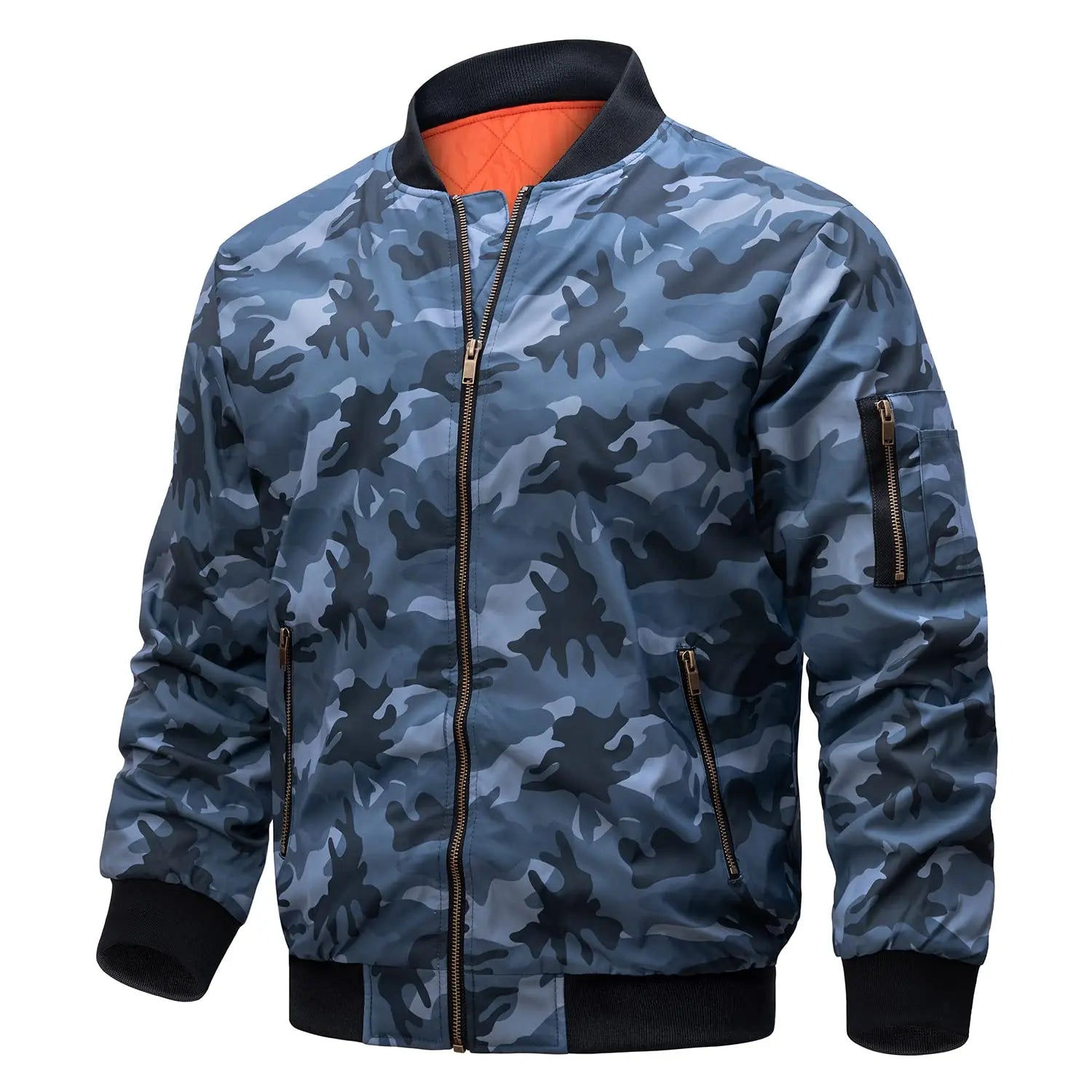 Doudoune Militaire Camouflage - Gris camouflage / L