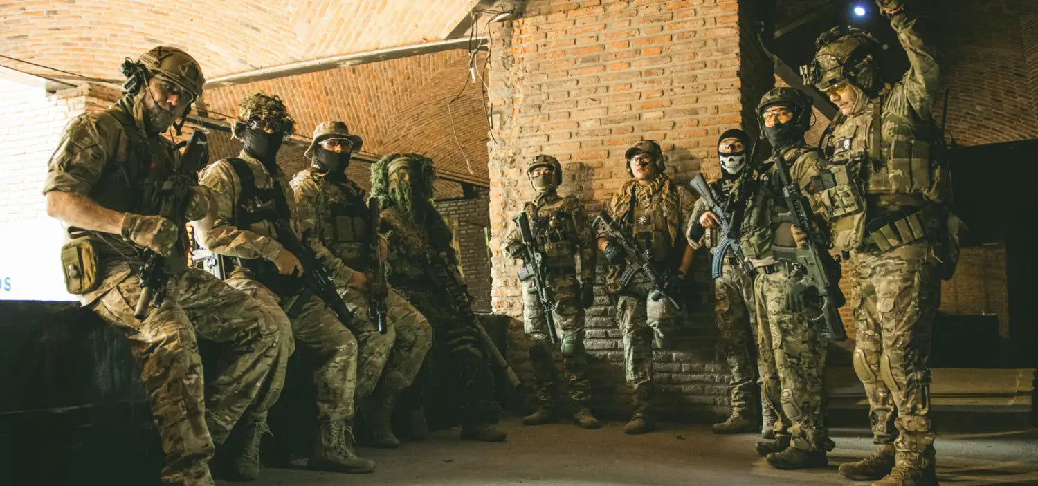 équipe soldat militaire
