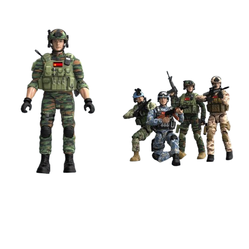 Figurine Militaire Jouet - Soldat vert