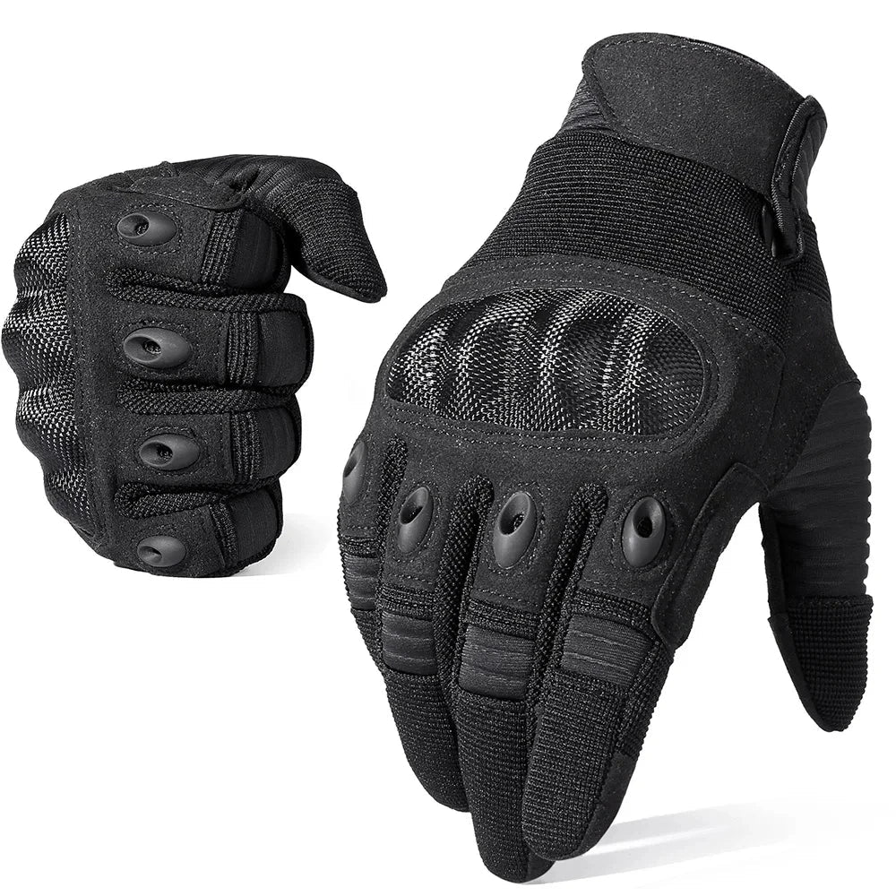 Gant de Combat Militaire - Noir / S