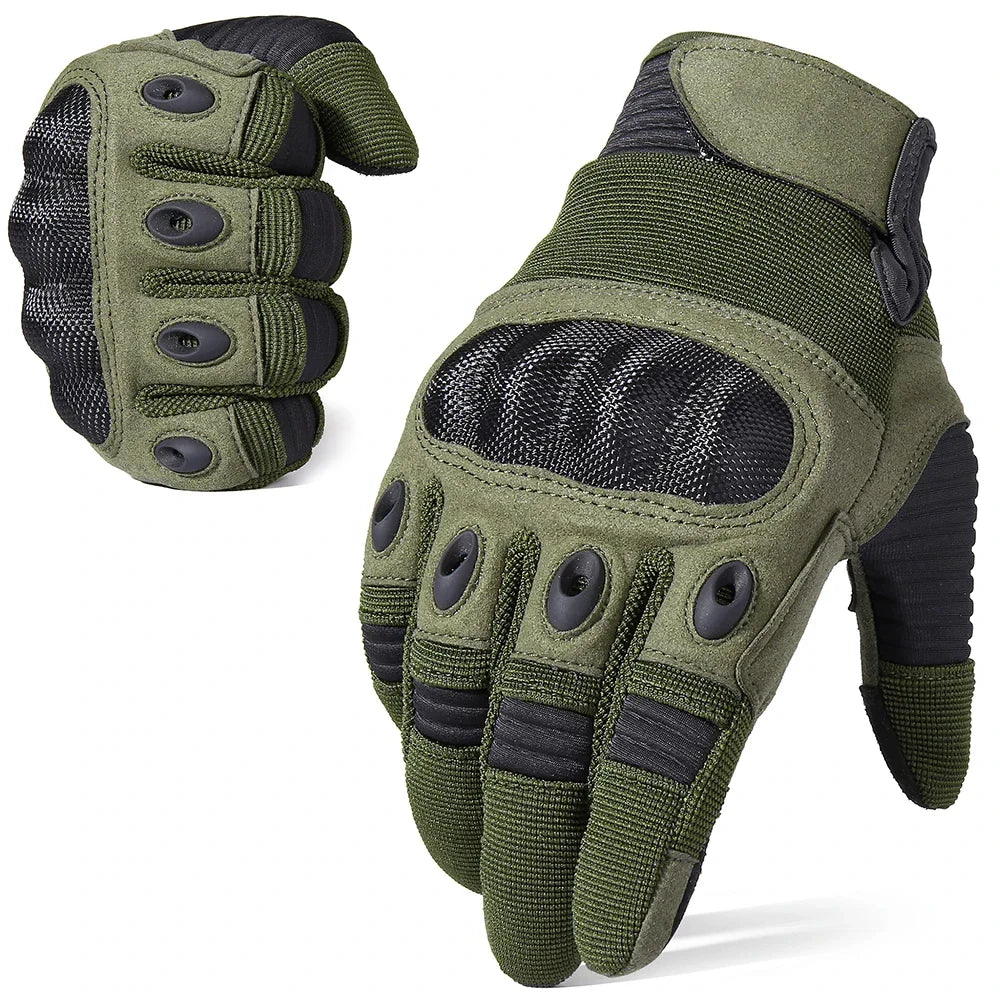 Gant de Combat Militaire - Vert / S