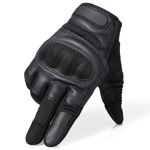 Gant Militaire Cuir - Noir / S