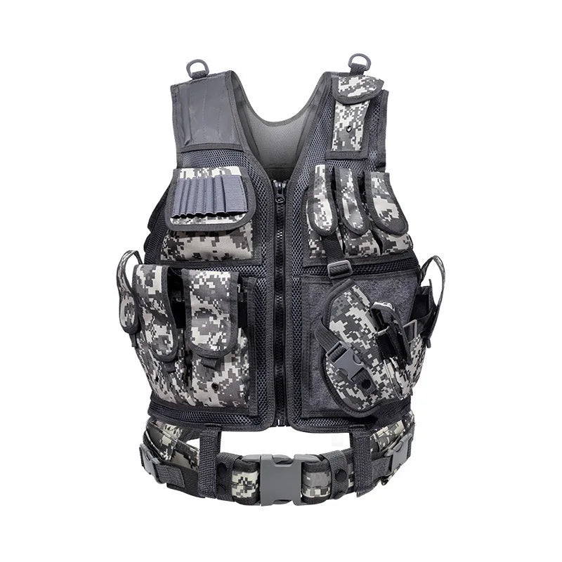 Gilet Tactique Homme - Camouflage