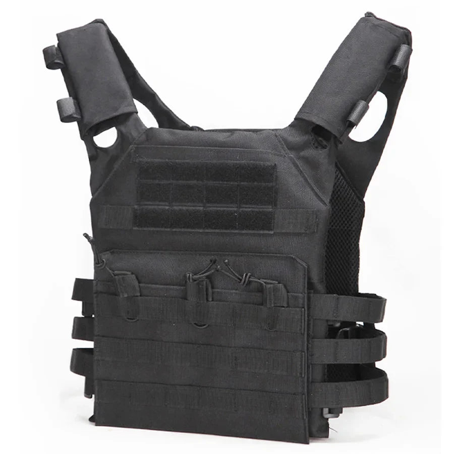 Gilet Tactique Militaire Airsoft - Noir
